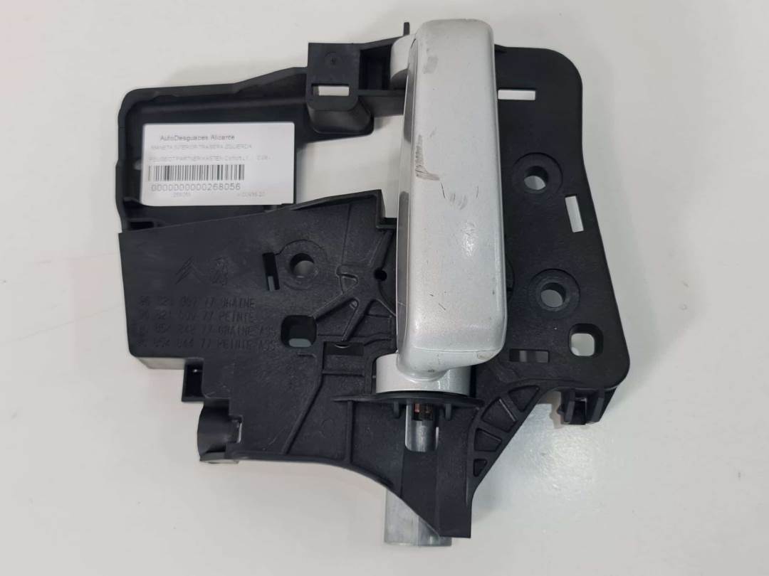 MANETA INTERIOR TRASERA IZQUIERDA - 9682100777 - PEUGEOT - PARTNER KOMBI