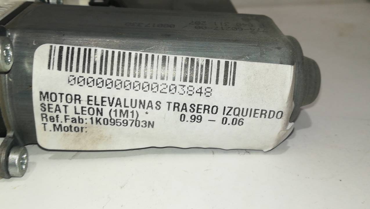 MOTOR ELEVALUNAS TRASERO IZQUIERDO