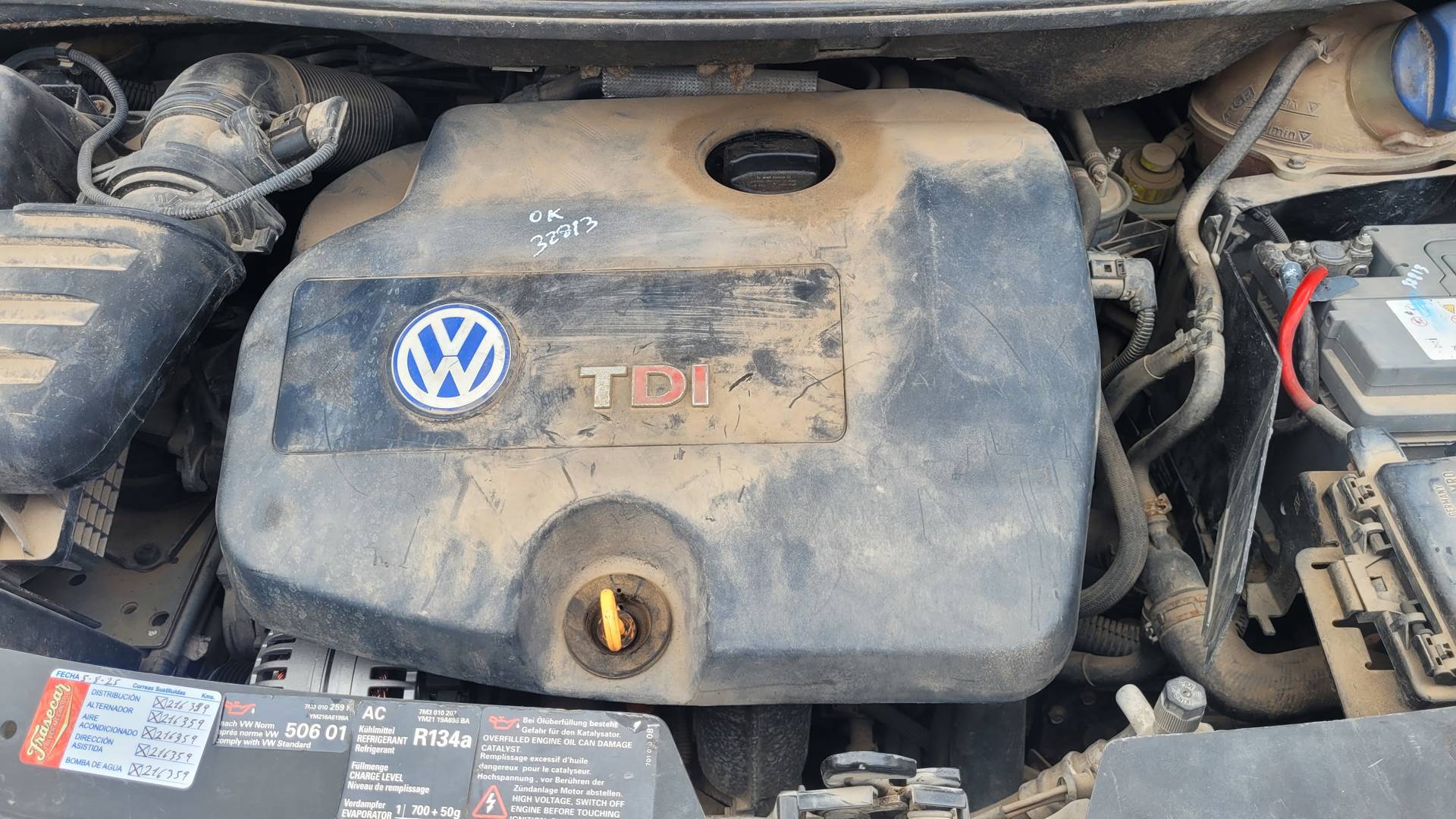 MOTOR COMPLETO - AUY - VOLKSWAGEN - SHARAN (7M6/7M9)