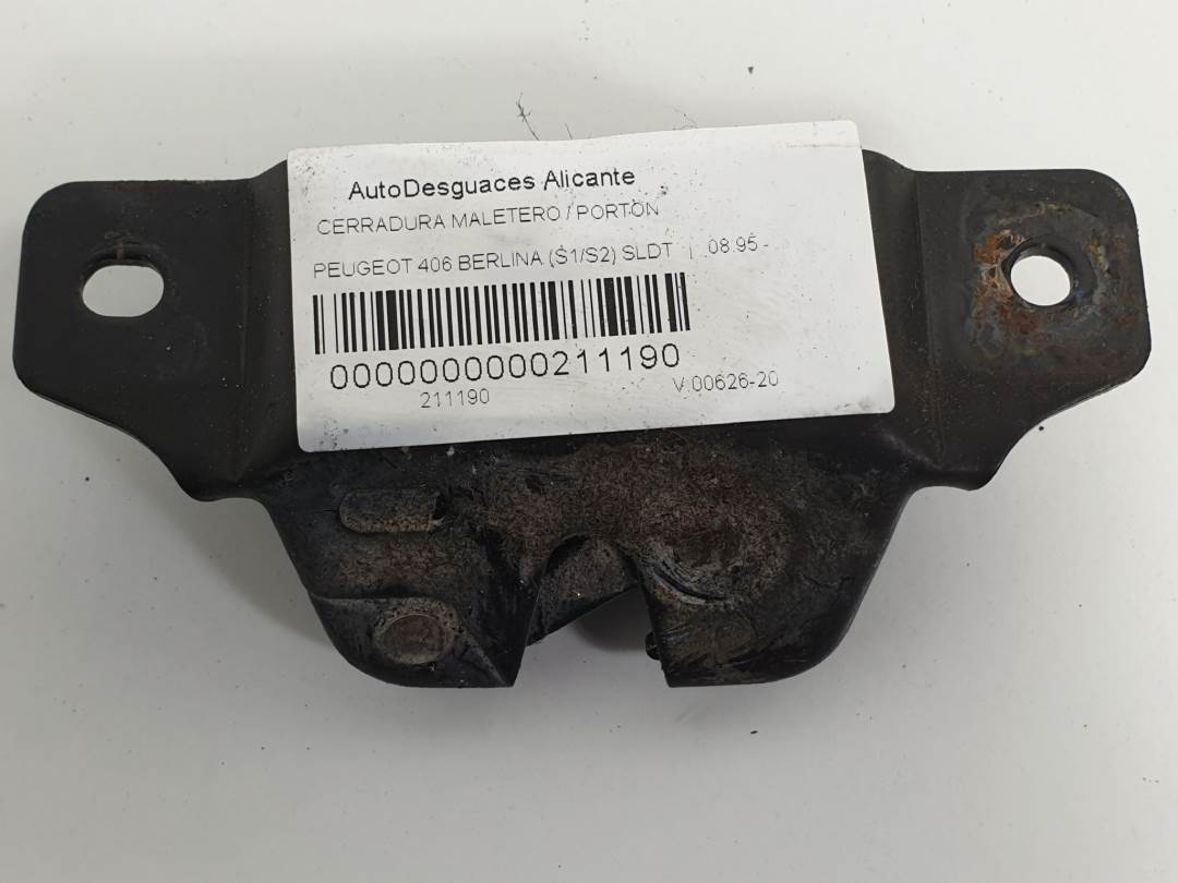 CERRADURA MALETERO / PORTON - PEUGEOT - 406 BERLINA (S1/S2)