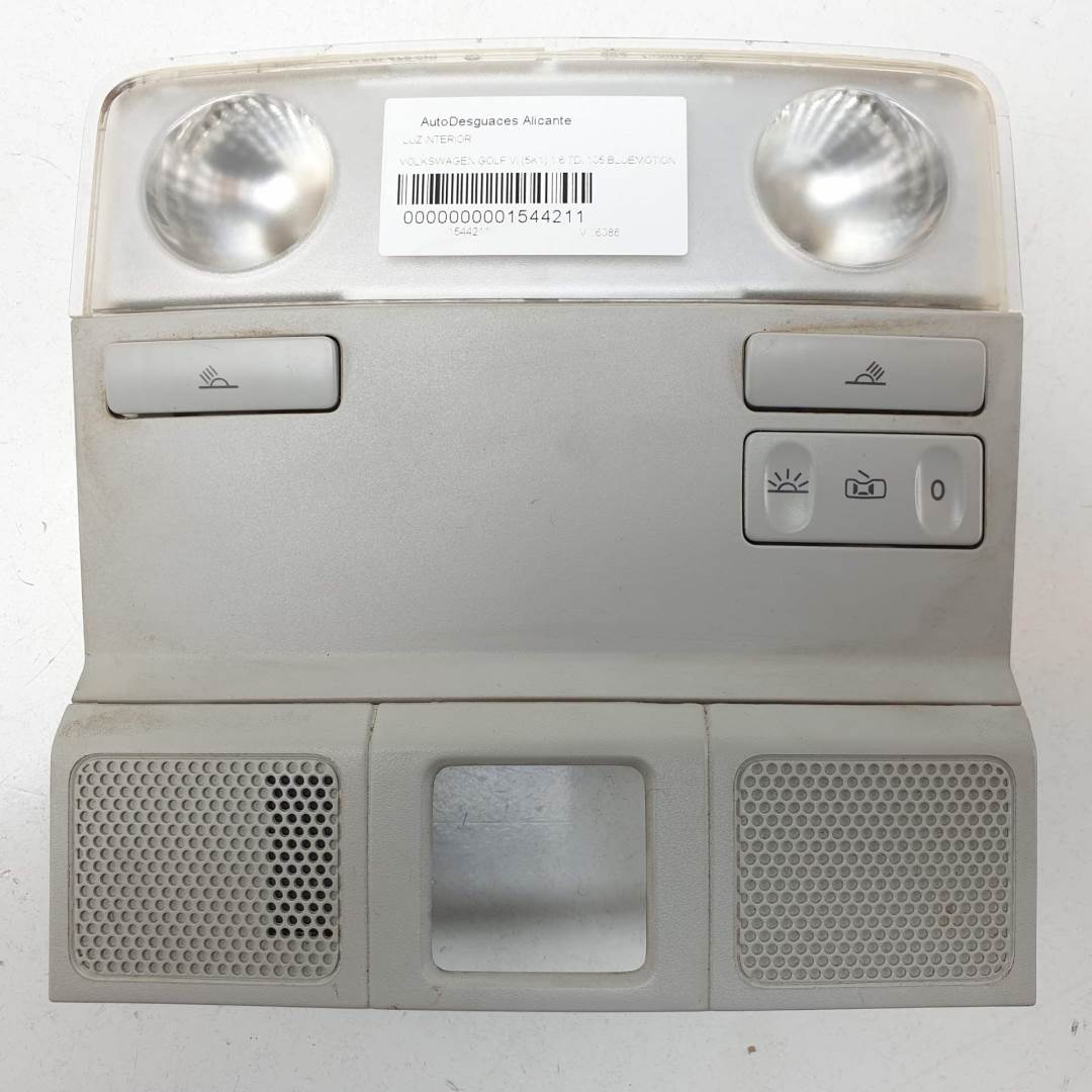 LUZ INTERIOR - 1K0947105 - VOLKSWAGEN - GOLF VI (5K1)