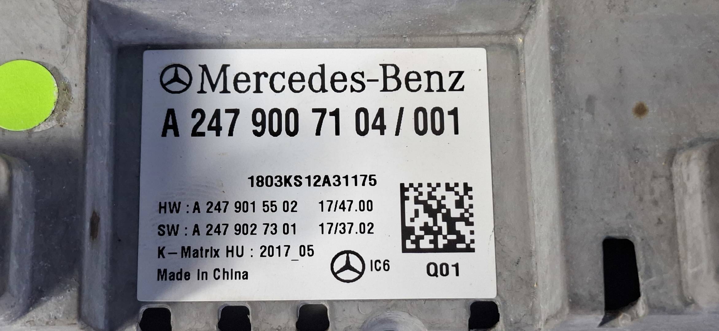 Foto 4 de Cuadro Instrumentos Mercedes Clase A (w177) (2018–2023)