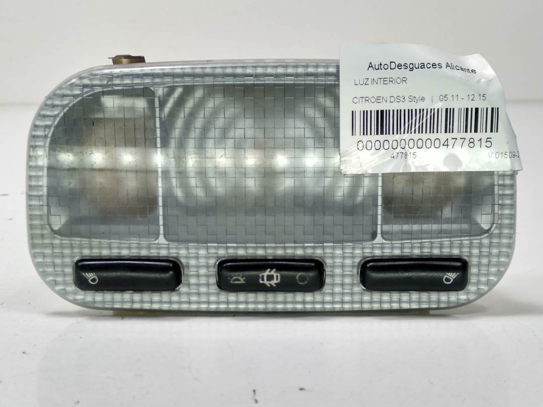 LUZ INTERIOR - 9672570380 - CITROEN - DS3