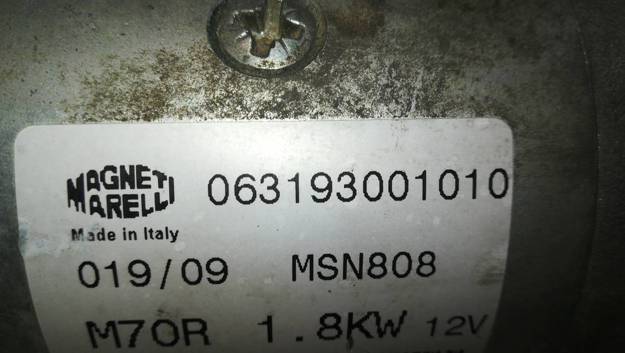 MOTOR ARRANQUE