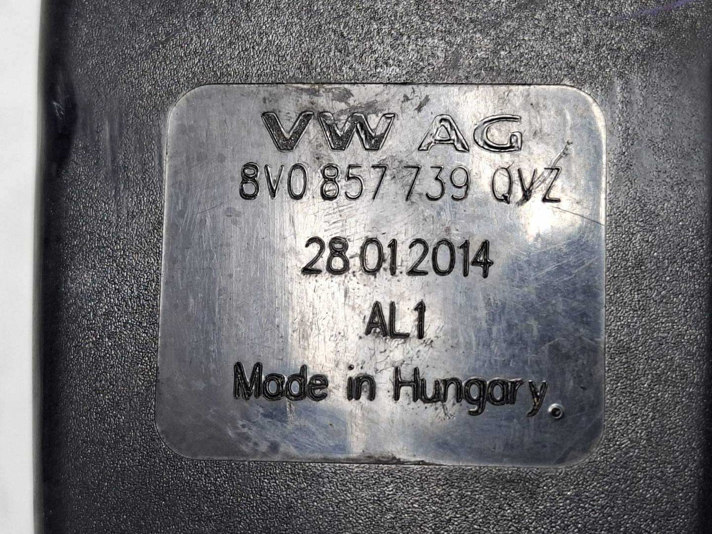 Foto 5 de Enganche Cinturon Volkswagen Golf VII (2012–2020)