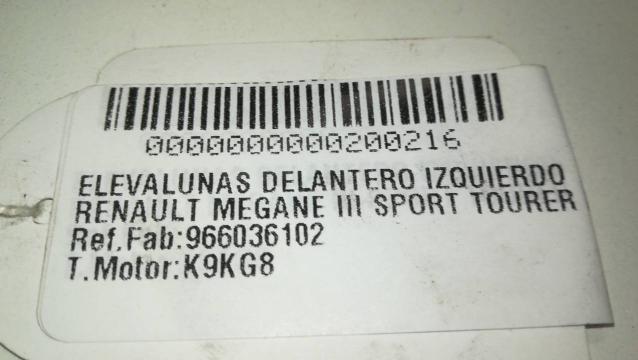 ELEVALUNAS DELANTERO IZQUIERDO