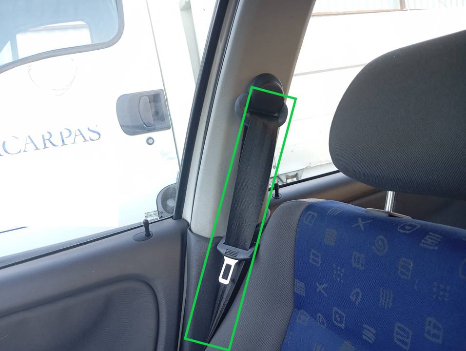 CINTURON SEGURIDAD DELANTERO DERECHO