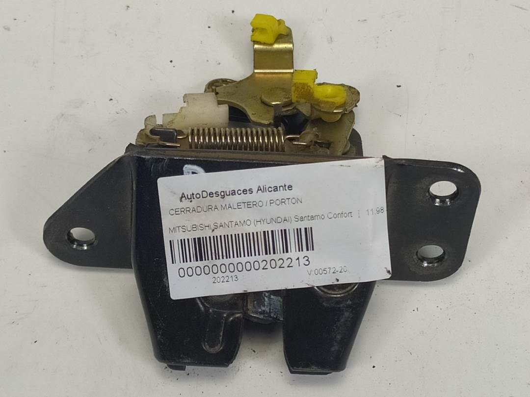 CERRADURA MALETERO / PORTON - MITSUBISHI - SANTAMO (HYUNDAI)