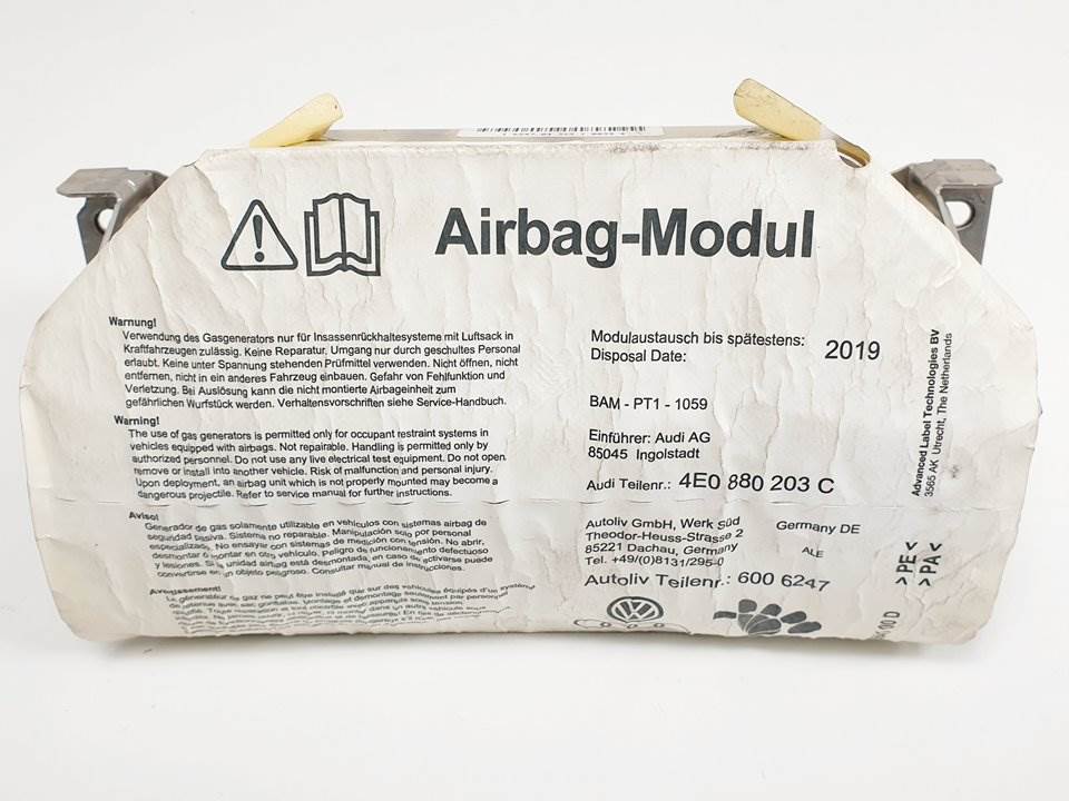 AIRBAG DELANTERO DERECHO - 4E0880203C - AUDI - A8 (4E2)