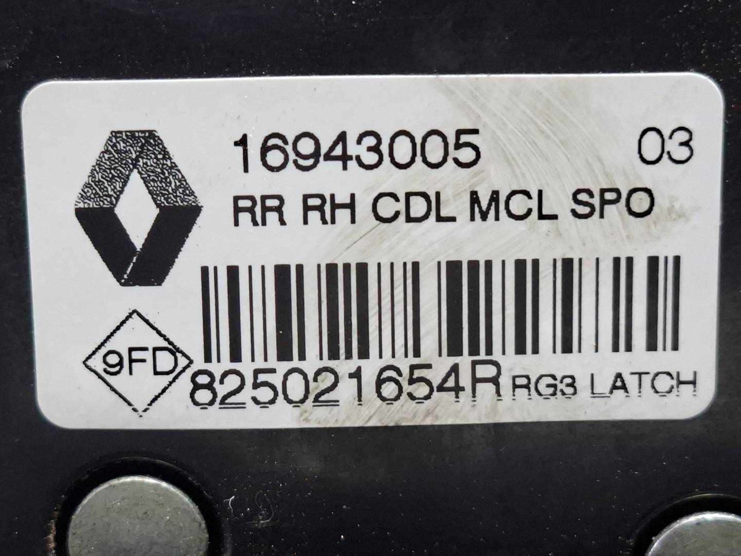 Foto 5 de Cerradura Puerta Trasera Derecha Renault Scenic II (2003–2009)