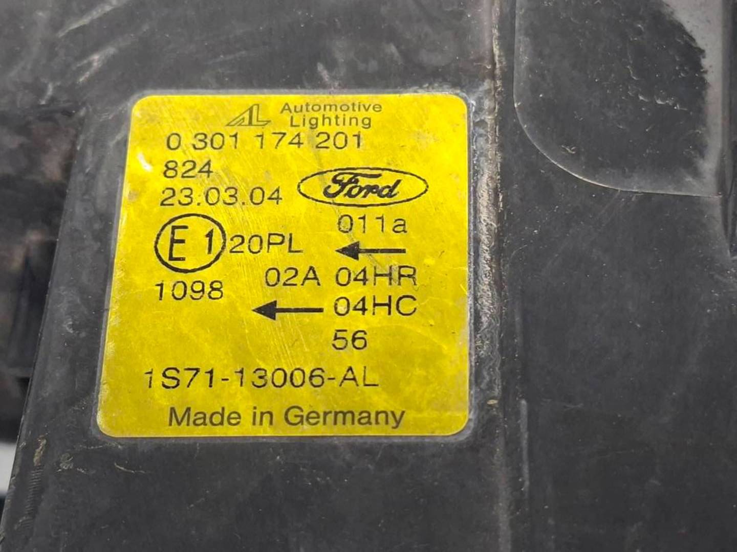 Foto 2 de Faro Izquierdo Ford Mondeo Berlina (ge) (2000–2007)