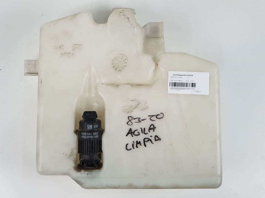 Réservoir de lave-glace - OPEL - AGILA