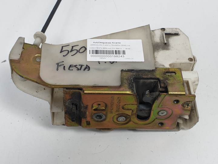 CERRADURA PUERTA TRASERA DERECHA 96FGA264A26BG FORD FIESTA BERLINA (DX) Autodesguaces Alicante