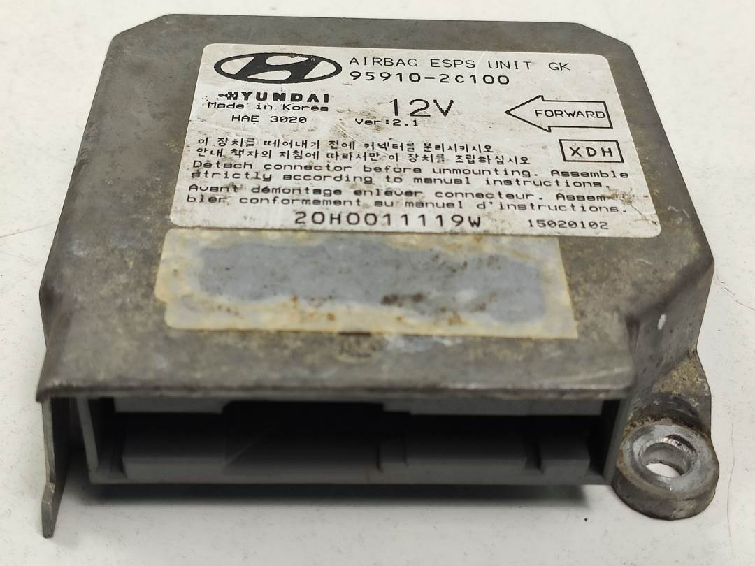 Calculateur d’airbag - 959102C100 - HYUNDAI - COUPE (GK)