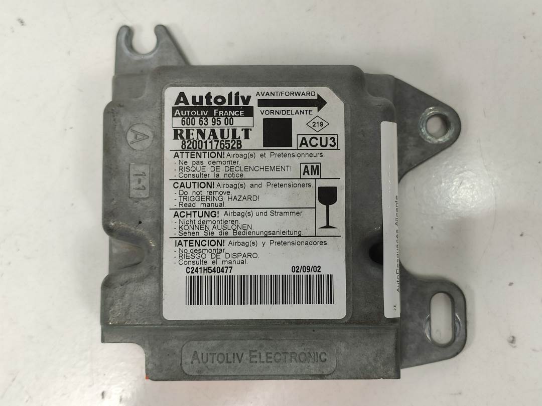 Calculateur d’airbag - 600639500 - RENAULT - SCENIC (JA..)