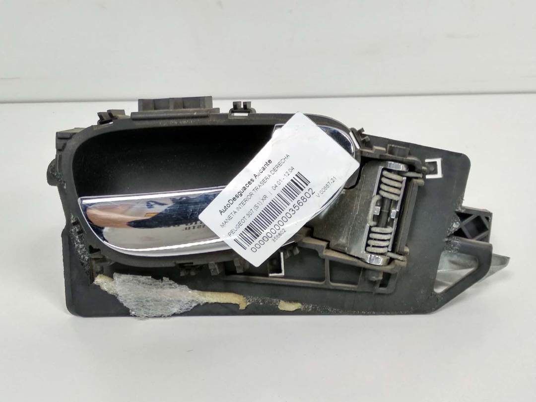 MANETA INTERIOR TRASERA DERECHA - 9643604477 - PEUGEOT - 307 (S1)
