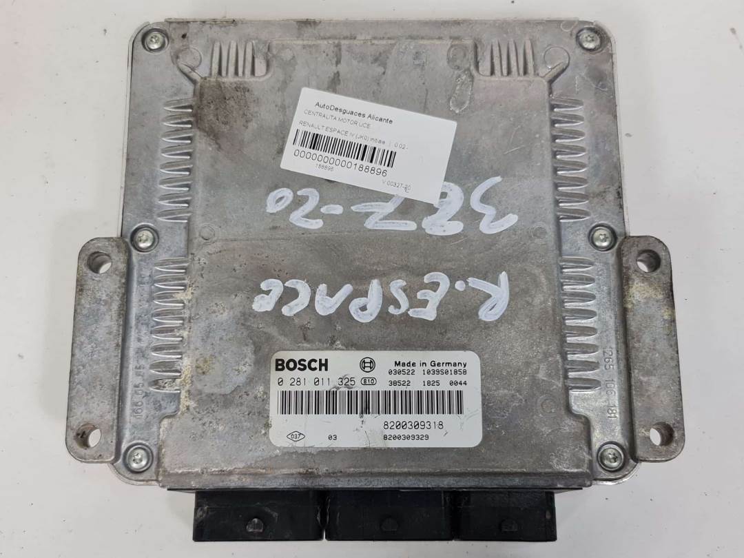 CENTRALITA MOTOR UCE - 0281011325 - RENAULT - ESPACE IV (JK0)