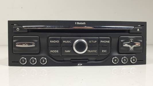 SISTEMA AUDIO / RADIO CD 96751714XT CITROEN C4 PICASSO Autodesguaces Alicante