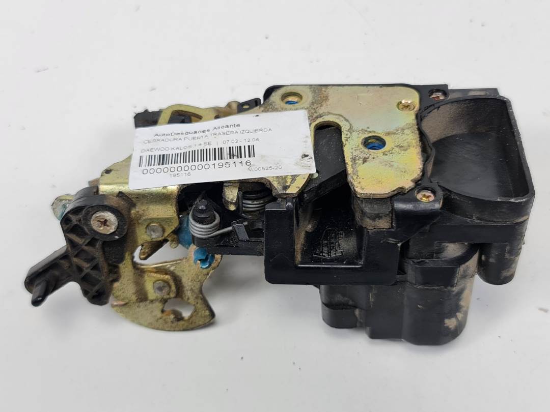 CERRADURA PUERTA TRASERA IZQUIERDA - DAEWOO - KALOS