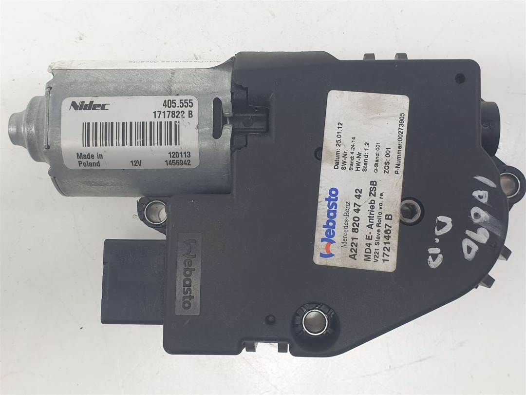 MOTOR TECHO ELECTRICO - A2218204742 - MERCEDES - CLASE S (W221) BERLINA