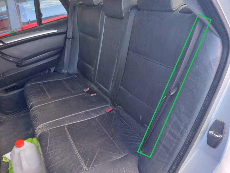 CINTURON SEGURIDAD TRASERO IZQUIERDO