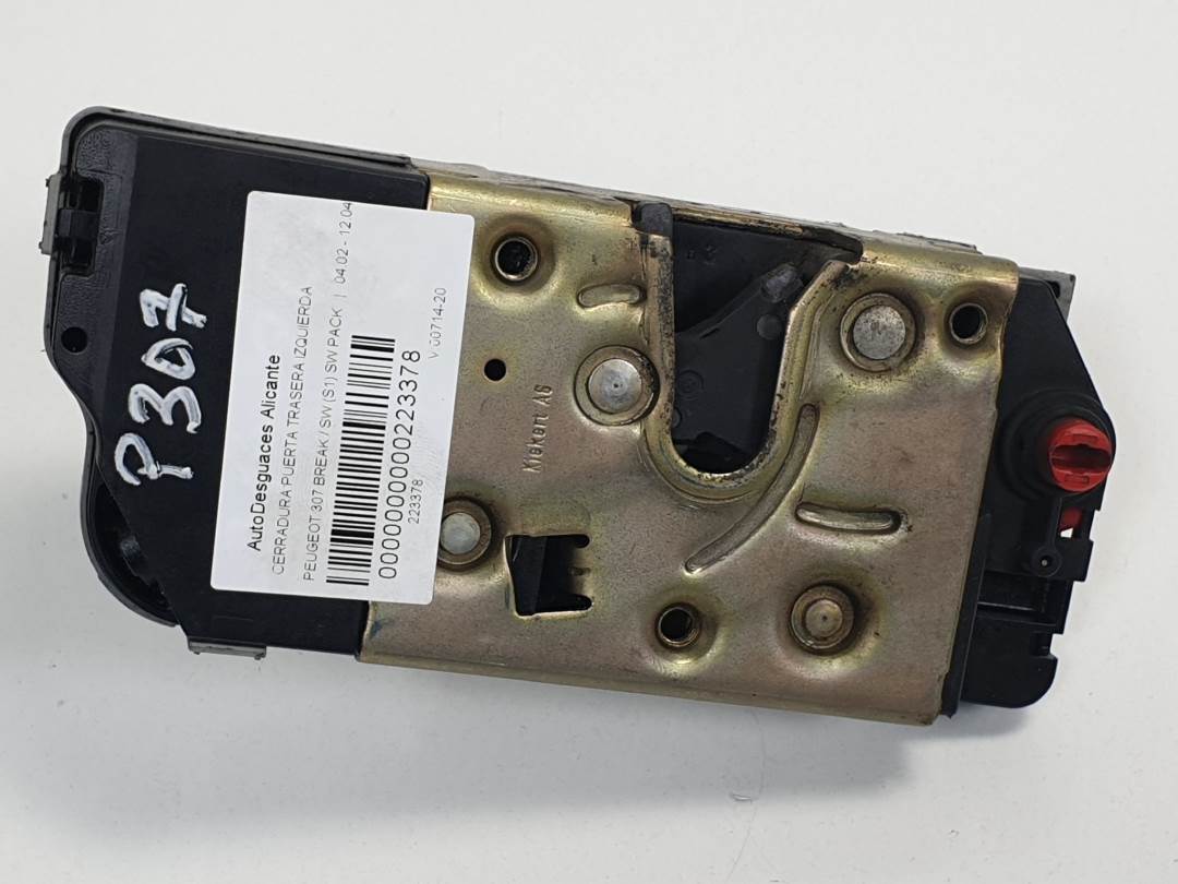 CERRADURA PUERTA TRASERA IZQUIERDA - PEUGEOT - 307 BREAK / SW (S1)