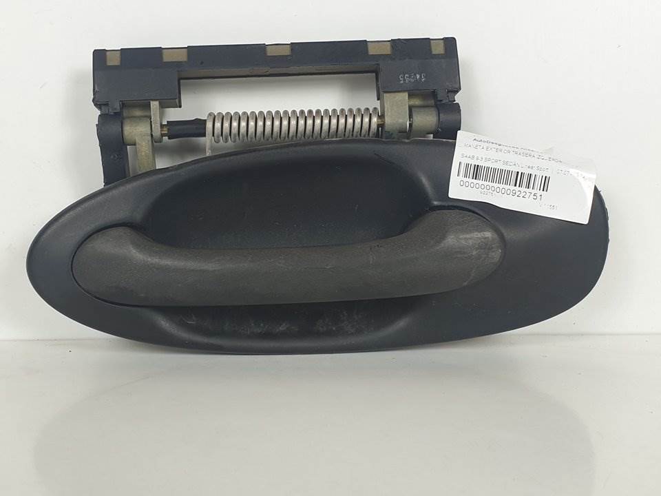 MANETA EXTERIOR TRASERA IZQUIERDA - 12759018 - SAAB - 9-3 SPORT SEDÁN