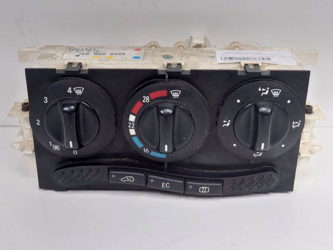 MANDO CALEFACCION / AIRE ACONDICIONADO - 1688300485 - MERCEDES - CLASE A (W168)
