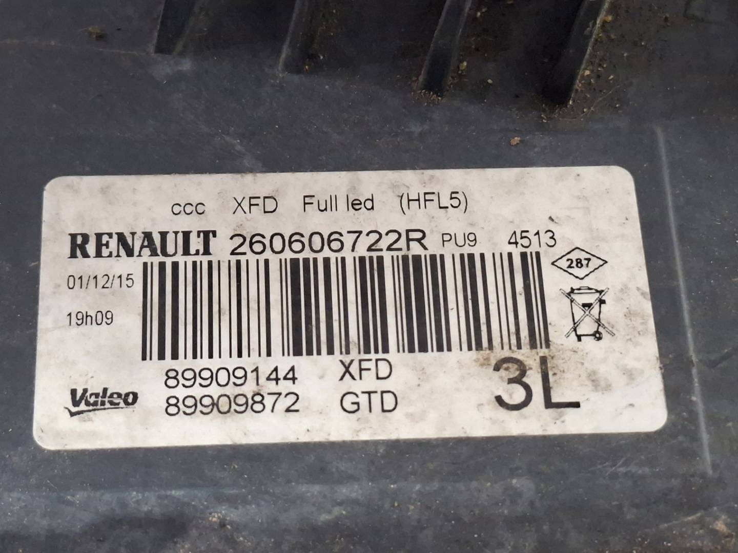 Foto 5 de Faro Izquierdo Renault Talisman (2015–2022)