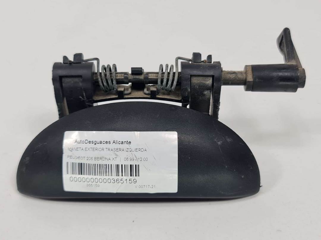 MANETA EXTERIOR TRASERA IZQUIERDA - PEUGEOT - 206 BERLINA