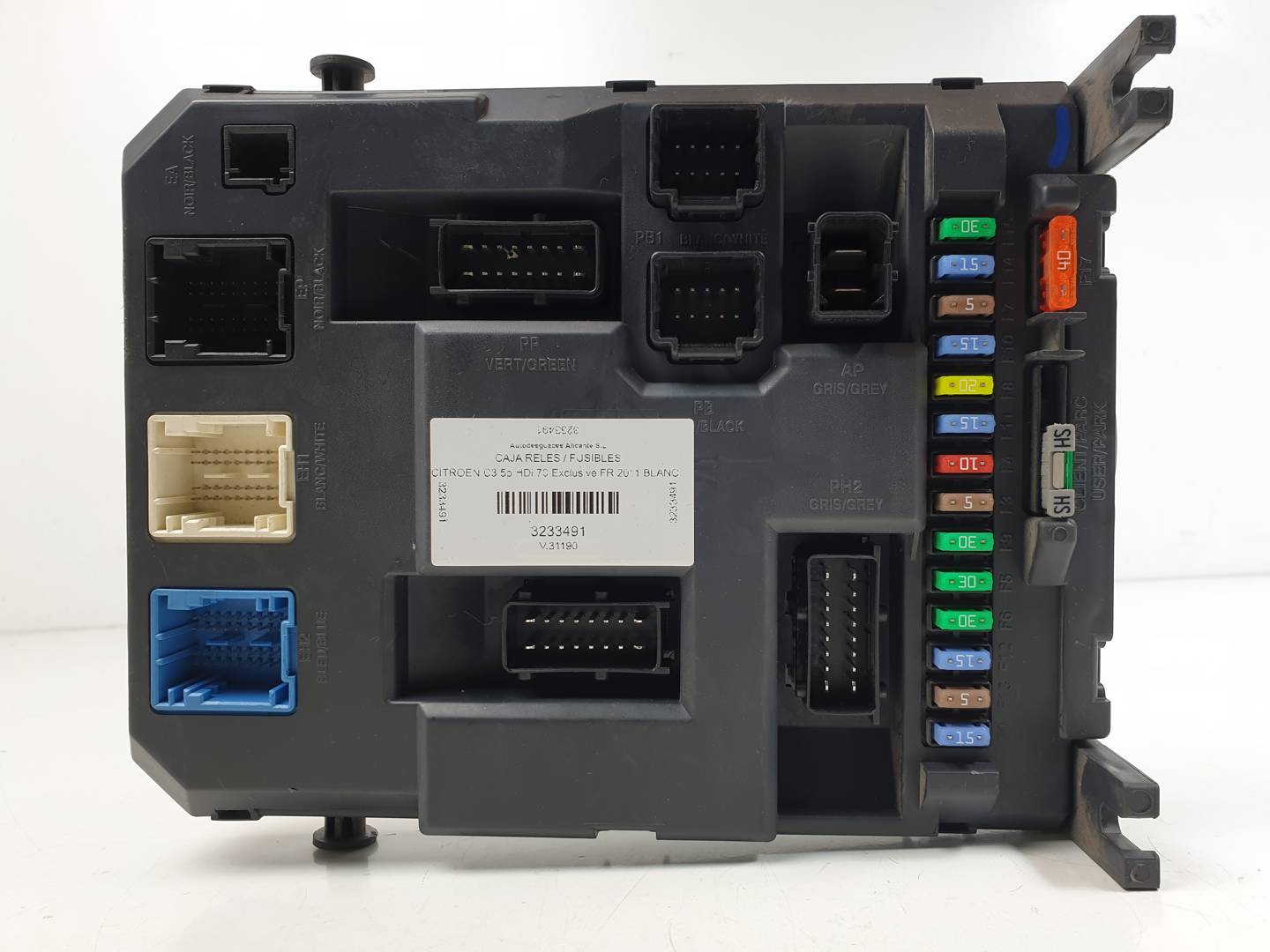CAJA RELES / FUSIBLES - 9666952080 - CITROEN - C3