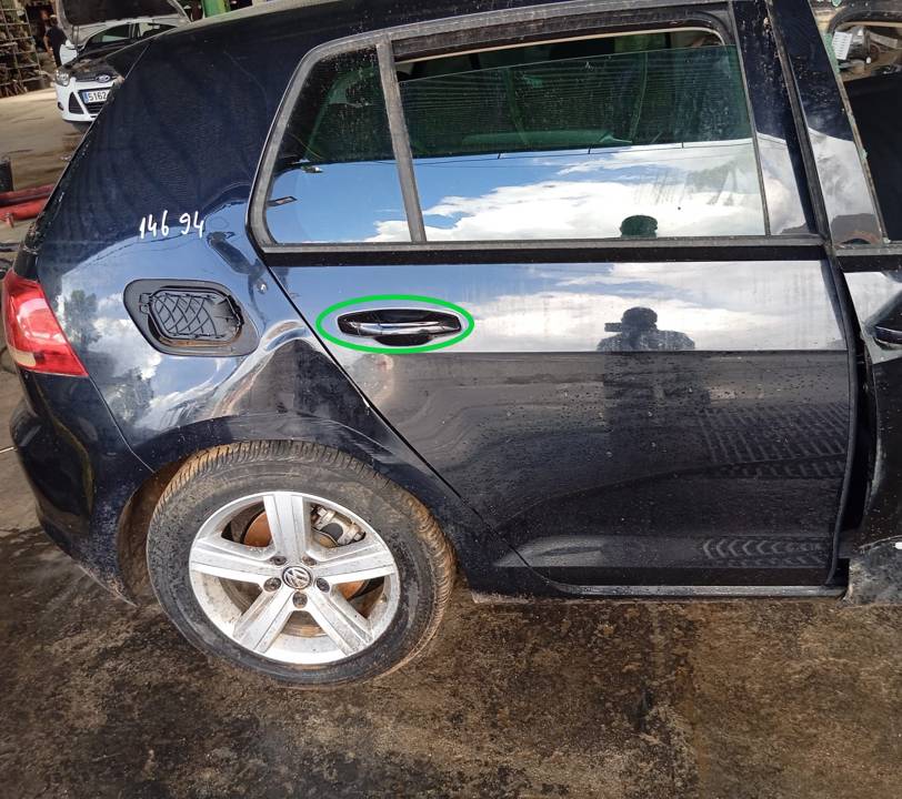 MANETA EXTERIOR TRASERA DERECHA