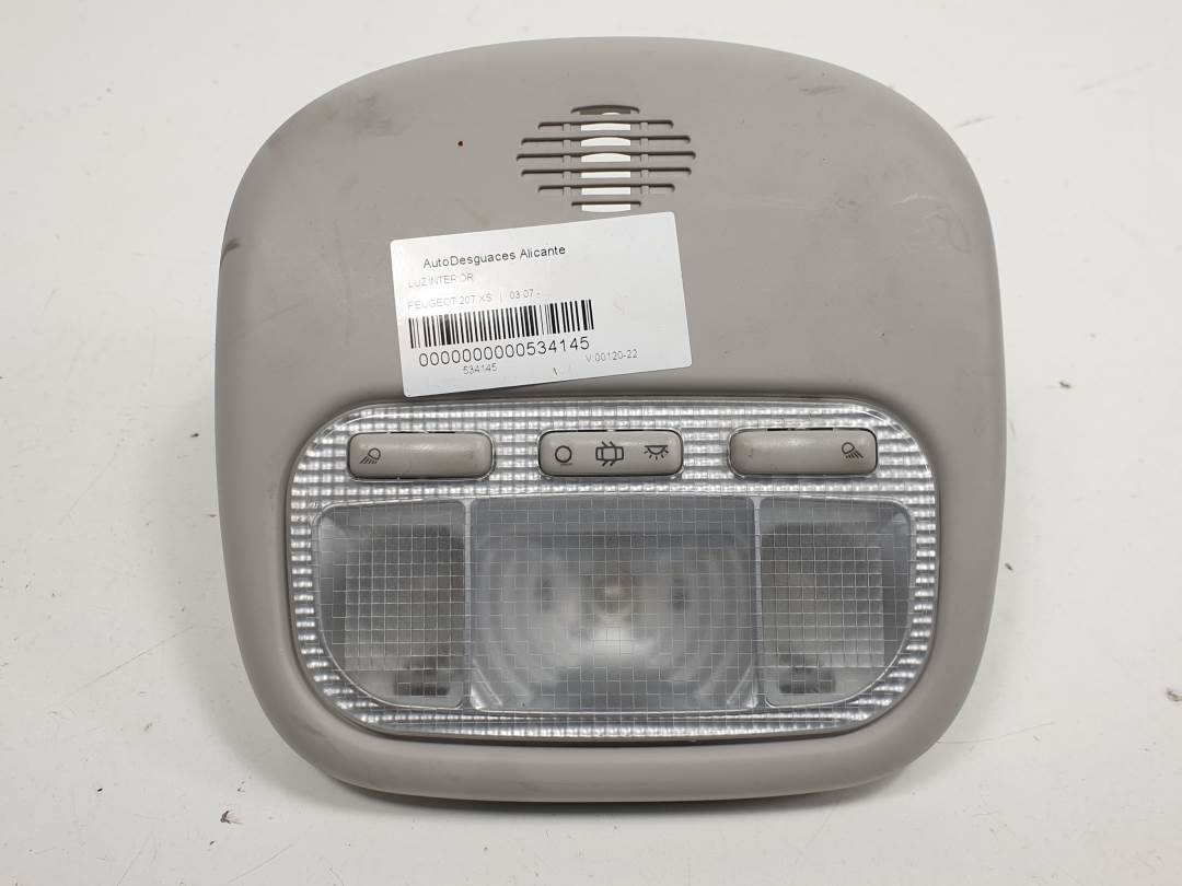 LUZ INTERIOR - 9648338577 - PEUGEOT - 207