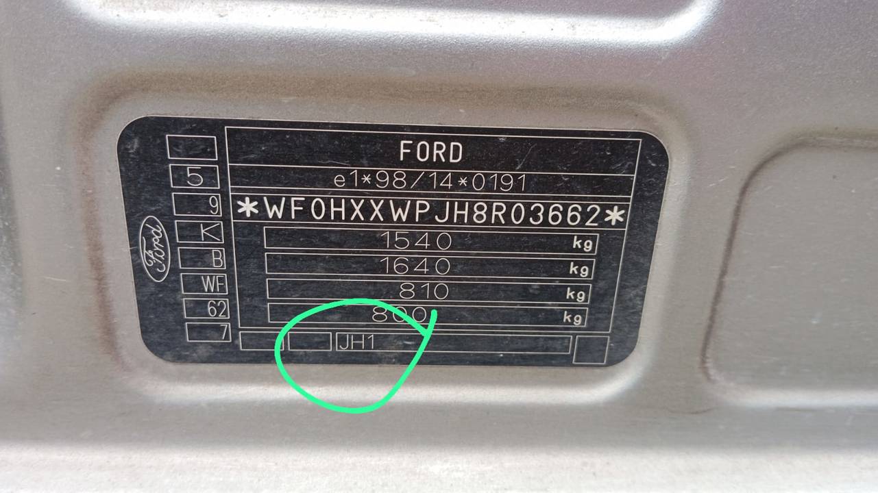 Imagen del vehículo FORD FIESTA (CBK)