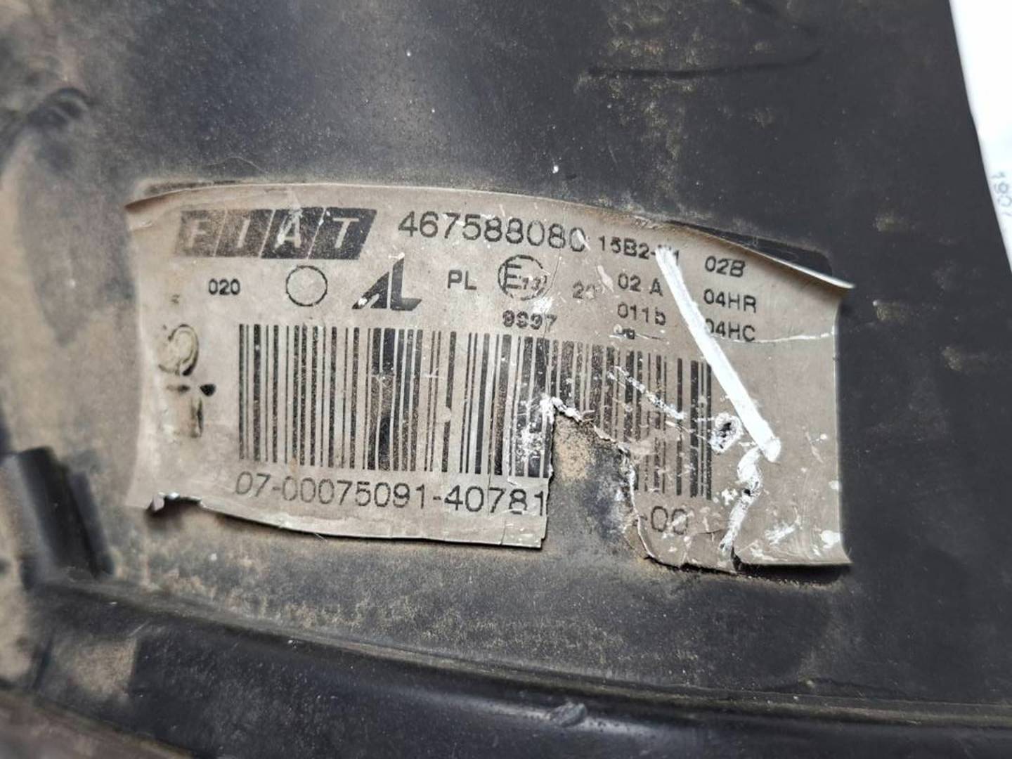 Foto 2 de Faro Derecho Fiat Stilo (192) (2001–2012)