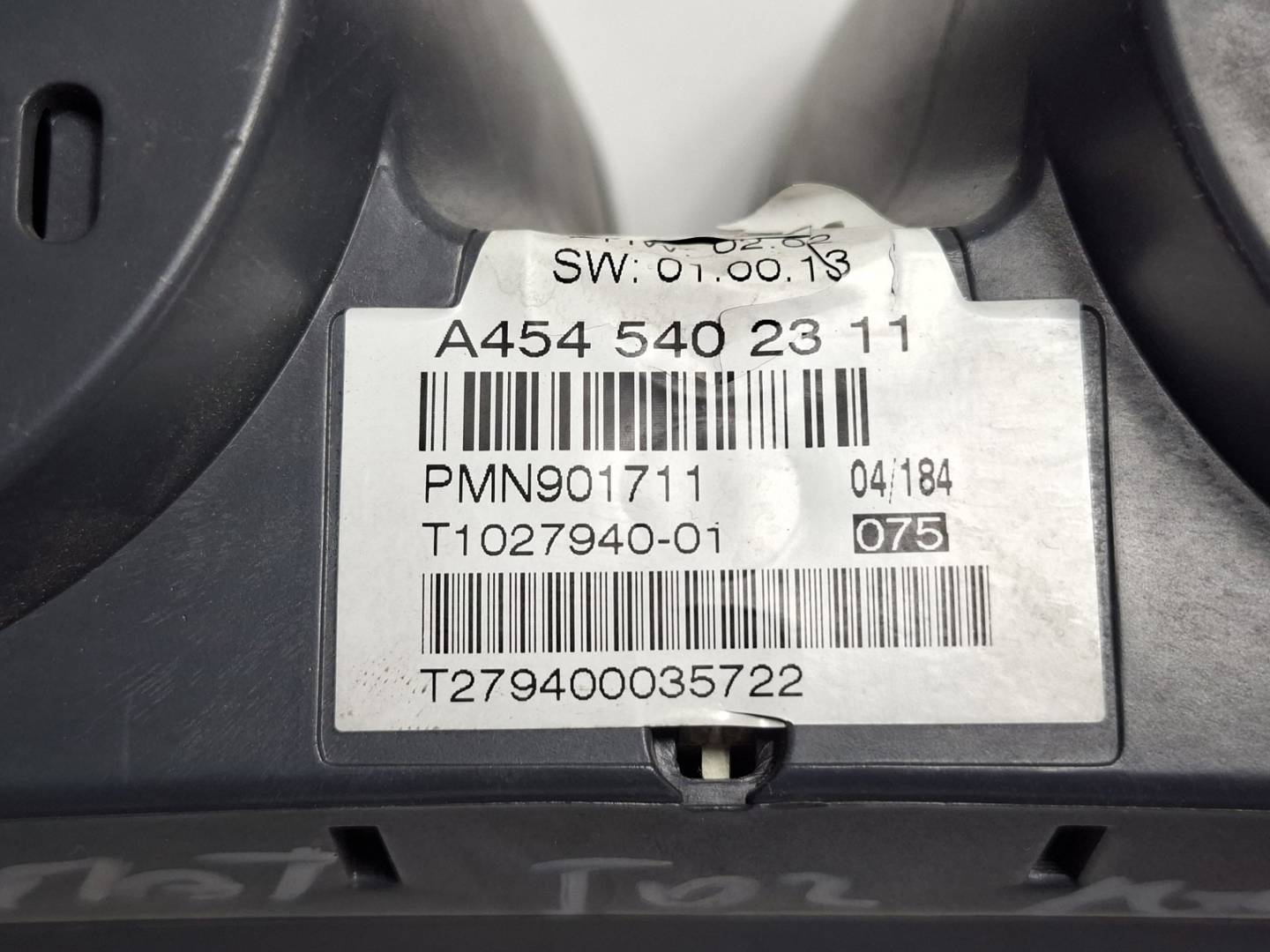 Foto 4 de Cuadro Instrumentos Smart Forfour (w454) (2004–2006)