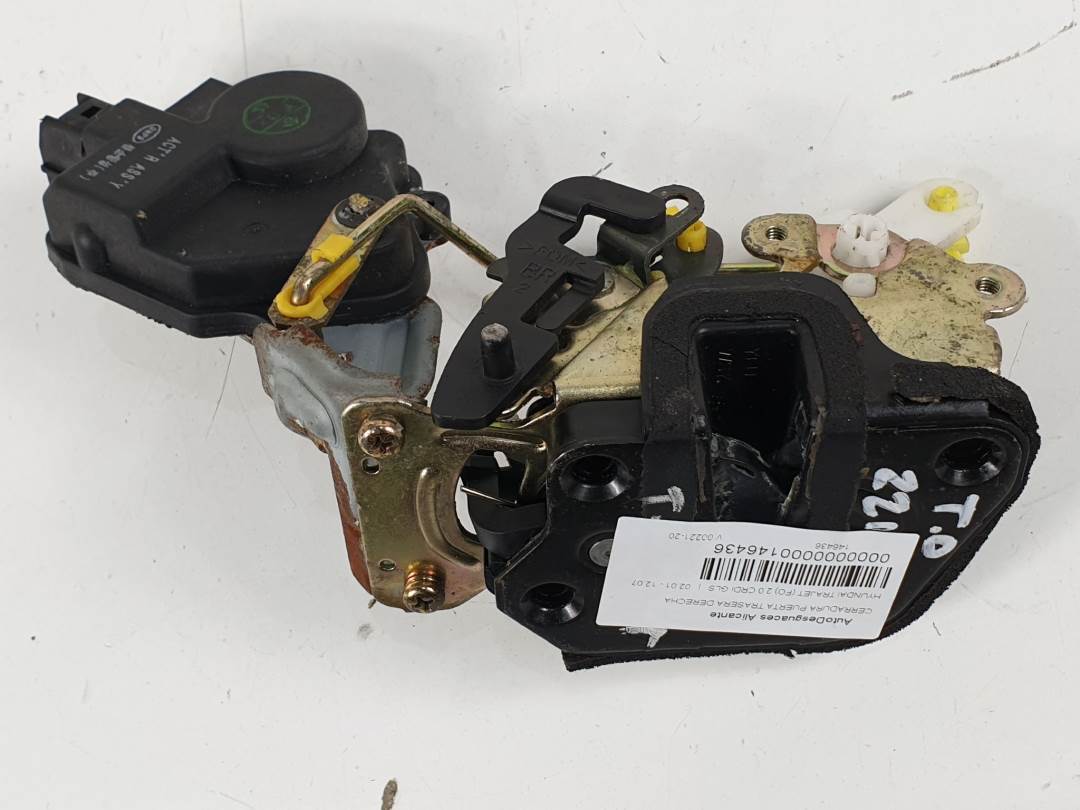 CERRADURA PUERTA TRASERA DERECHA - HYUNDAI - TRAJET (FO)