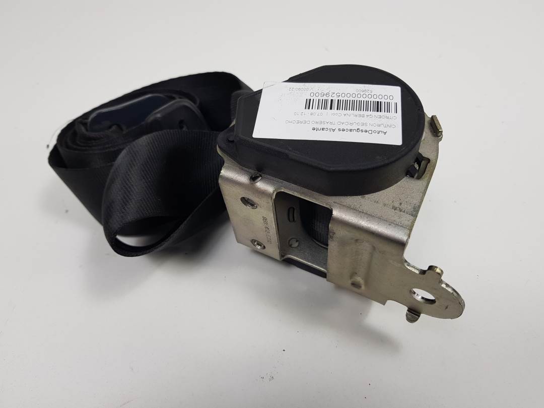 CINTURON SEGURIDAD TRASERO DERECHO - D506452 - CITROEN - C4 BERLINA