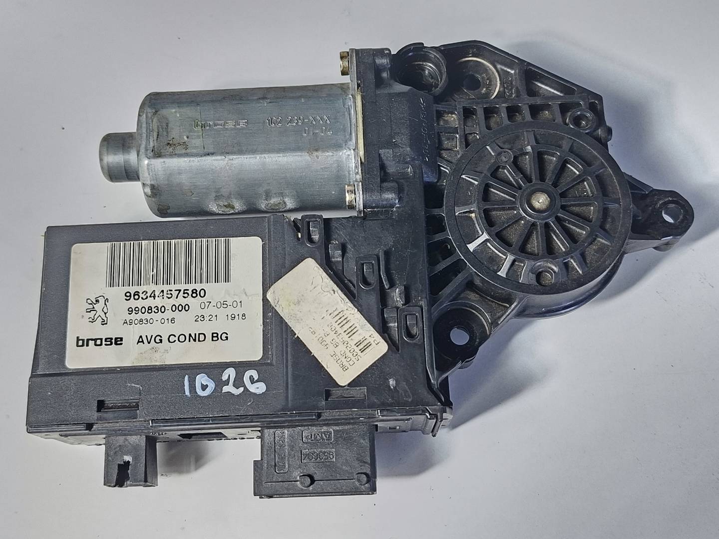 Foto 2 de Motor Elevalunas Delantero Izquierdo Peugeot 307 Break / SW (s1) (2002–2005)