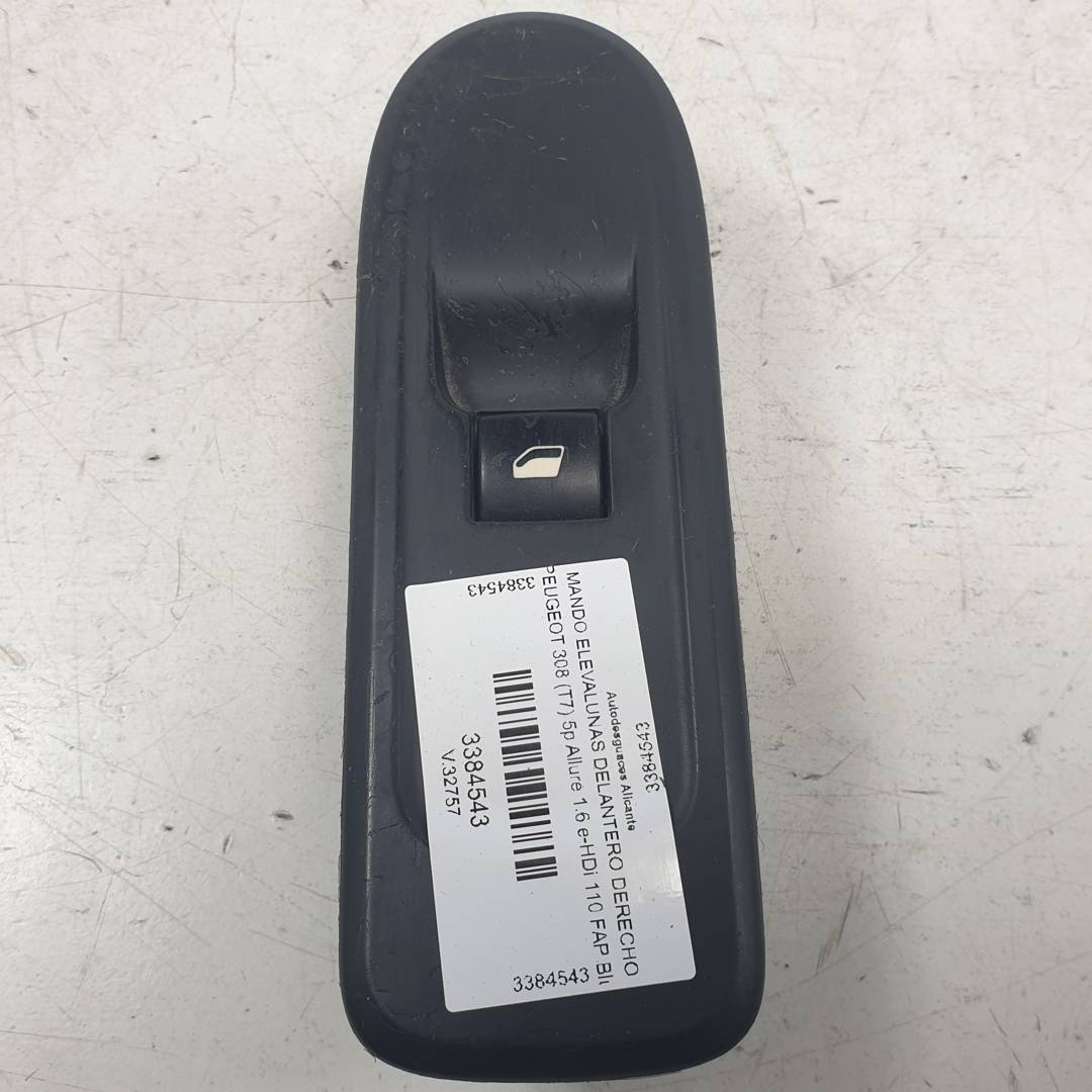 MANDO ELEVALUNAS DELANTERO DERECHO - 96565184 - PEUGEOT - 308 (T7)