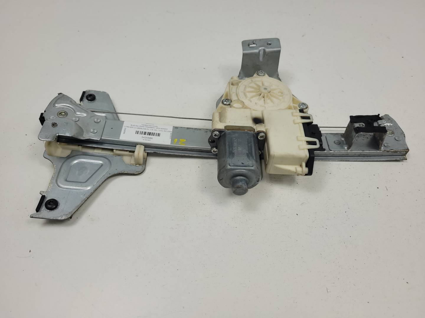 ELEVALUNAS TRASERO IZQUIERDO - 9647444380 - CITROEN - C4 BERLINA