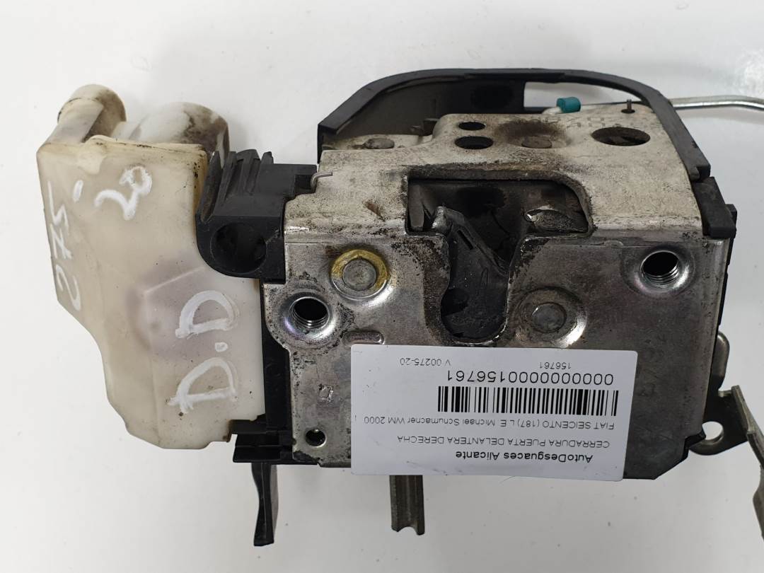 CERRADURA PUERTA DELANTERA DERECHA - 34802 - FIAT - SEICENTO (187)