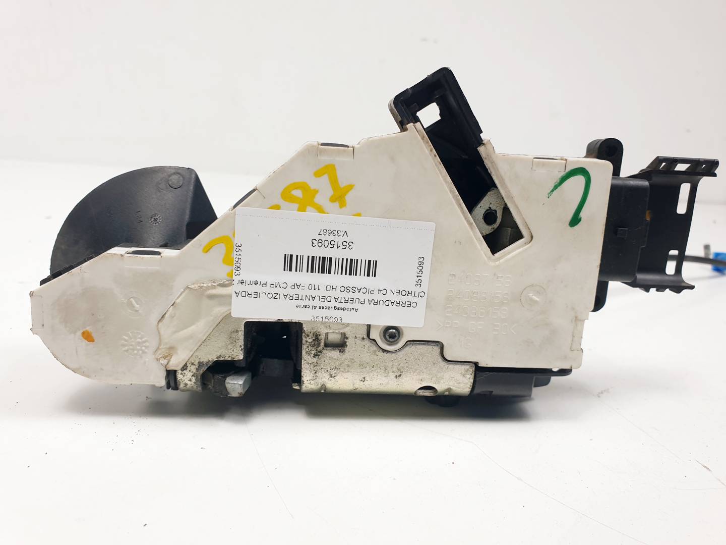 CERRADURA PUERTA DELANTERA IZQUIERDA - 24090816 - CITROEN - C4 PICASSO