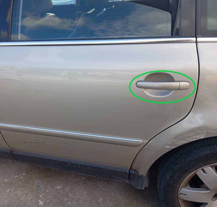 MANETA EXTERIOR TRASERA IZQUIERDA