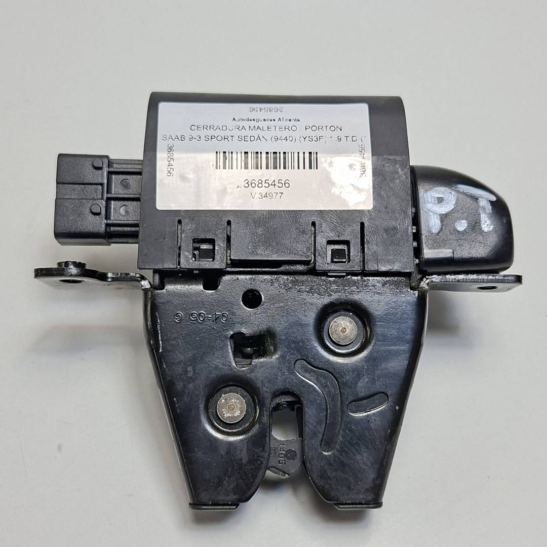 CERRADURA MALETERO / PORTON - 12792806 - SAAB - 9-3 SPORT SEDÁN (9440) (YS3F)