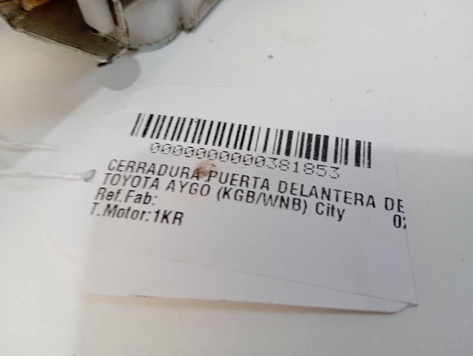 CERRADURA PUERTA DELANTERA DERECHA