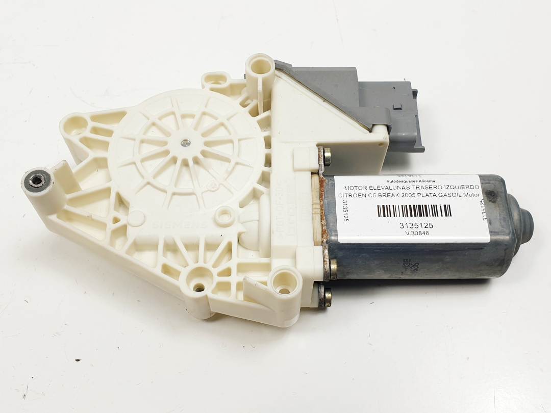 MOTOR ELEVALUNAS TRASERO IZQUIERDO - 105265103 - CITROEN - C5 BREAK