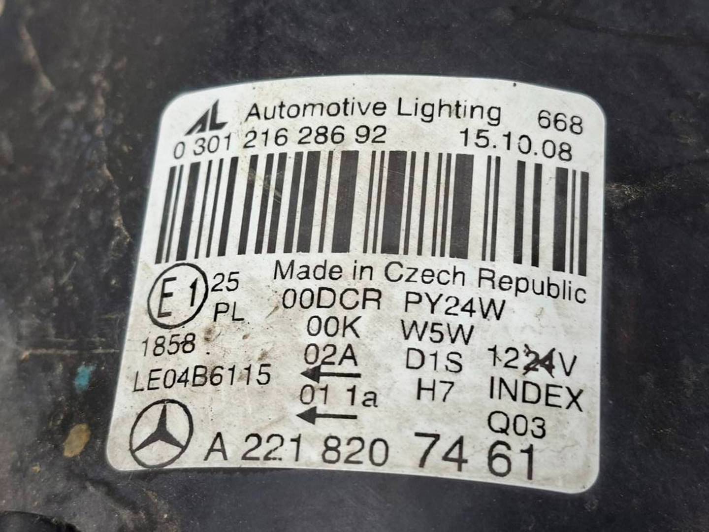 Foto 6 de Faro Izquierdo Mercedes Clase S (w221) Berlina (2005–2013)