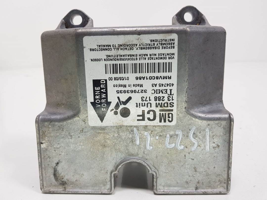 Airbag-Steuergerät - 404745A3 - OPEL - ZAFIRA B