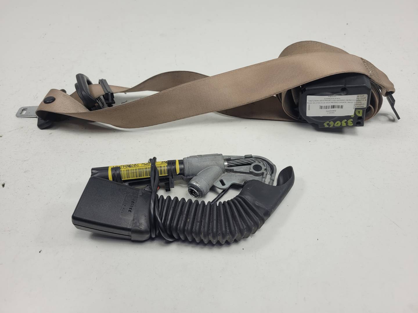 CINTURON SEGURIDAD DELANTERO DERECHO - S28258972 - BMW - X5 (E53)